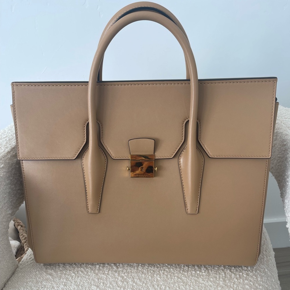 Michael Kors Cambell Runway Weekender Tote Camel